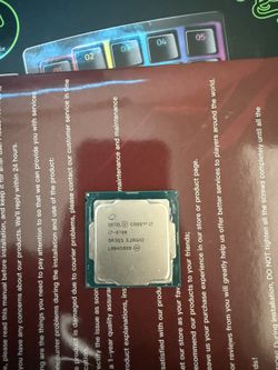 Intel i7-8700 CPU