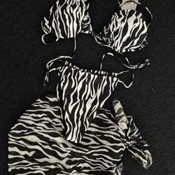 Women’s Bikini Set With Cover Up Skirt 