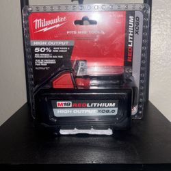 Milwaukee M18 XC6.0 High output Battery 