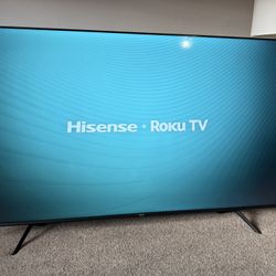 HUGE 75" Hisense R6 Series 4K UHD Roku Smart TV (2023 Model) 