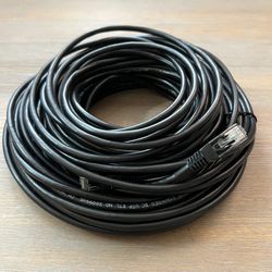 CAT6 ethernet cable 100ft black