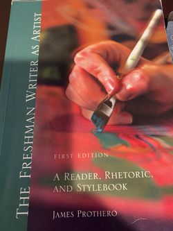 Freshmen Writer As Artist