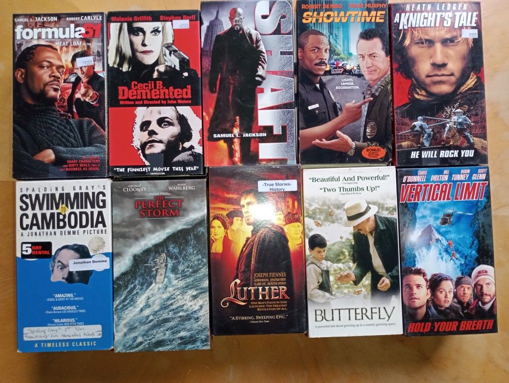 VHS Dollar Each