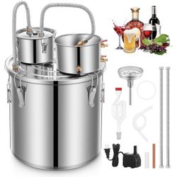 Stainless Steel Alcohol Still 13.2Gal/50L