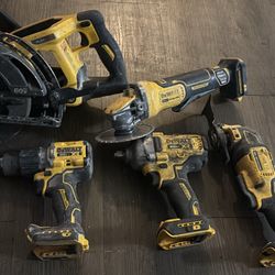 Dewalt Flexvault Saw, Multi Tool,  Xr 1/2 In Impact, Mutlitool, Atomic Drill 350$