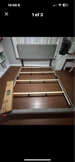 FREE queen bed frame and box spring