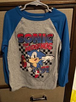 Sonic Shirt Long Sleeve 5T