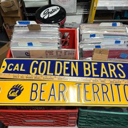 California Golden Bears Street Signs