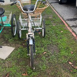 Three Wheel Bike Folds