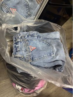Bag of clothes (pjs,jeans, socks,shirts, ect.)