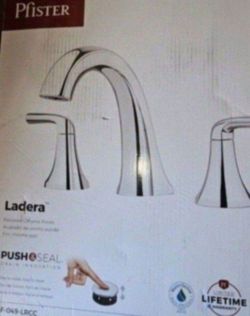 Pfister Ladera 8 in. Widespread 2-Handle Bathroom Faucet in Polished Chrome