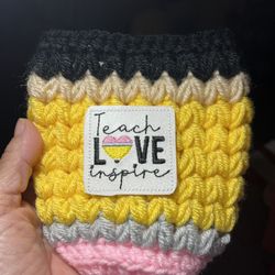 Teacher Appreciation Cup Cozie