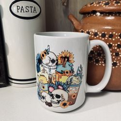 Starbucks Frappe Skull Coffee Mug