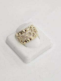 10kt Real Gold Fancy Ring For Women