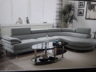 Grey sectional new 2 colors