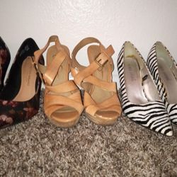 Ladies 51/2-61/2 Heels