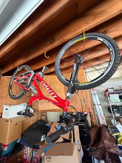 Lehal Red Full Suspension Mountain Bike