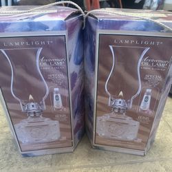  Oil Lamp 2 Brand New!! 