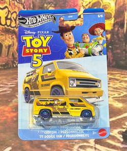 Hot Wheels 2026 Silver Series Disney Pixar "Toy Story 5" - Custom '77 DODGE Van