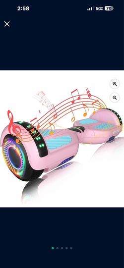 Pink hoverboard