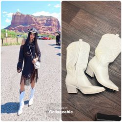 Cowgirl Boots Size 39 ( Size 8) 
