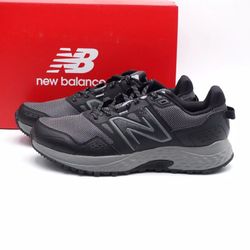 Men's New Balance 410 V8 Trail Running Shoes (WIDE Width 2E) - Black - Size 10