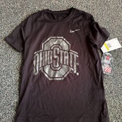 Youth Nike Ohio State Buckeyes Blackout Legend Performance T-Shirt 