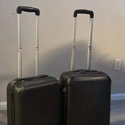 2 Suitcases , Carry on, Little Suitcases