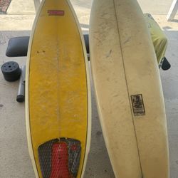 Two Surfboards 