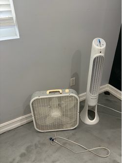 Box fan and air purifier