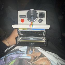 One Step Vintage Polaroid Camera 