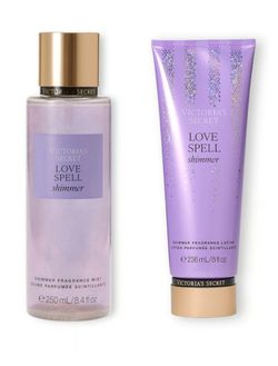Victoria Secret Love spell shimmer set new