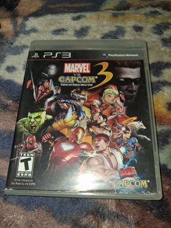 Marvel vs. Capcom 3 PS3 Game