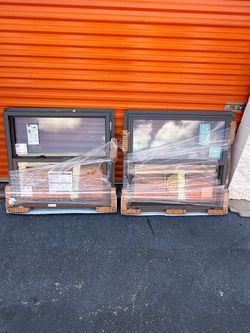 Pella Impact Windows W-38.5 X H-36.5  BRONZE/BRONZE 6100-SH