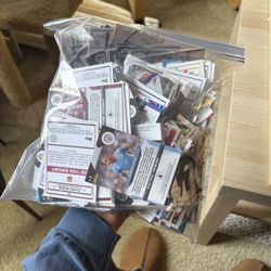 Couple hundred Soccer Trading/collectible Cards
