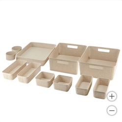 Mesa 11 Piece Storage Basket Set