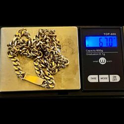 14k Gold Chain 24in 