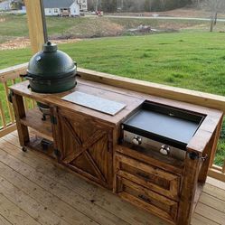 Outdoor Barbecue Station 