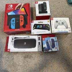 Switch OLED Complete Bundle – Excellent Condition