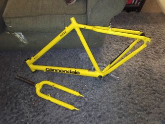 CANNONDALE BICYCLE FRAME AND FORK