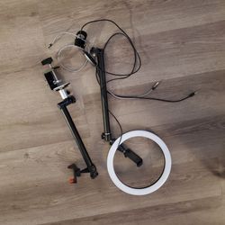 Ring Light Kit with Arm Mount and Phone Holder