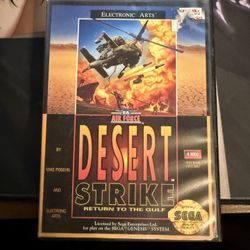 Desert Strike Saga Genesis 