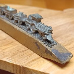 Vintage RailRoad Spike Pyrite Train