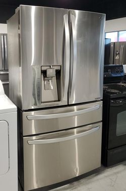 LG 4 Door Stainless Steel Refrigerator
