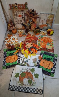 Autumn Decorations. All Set $45 Cash only