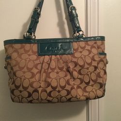 Authentic coach purse used