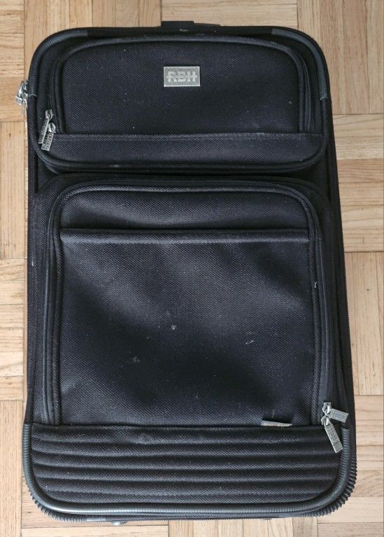 RBH Black Small Suitcase