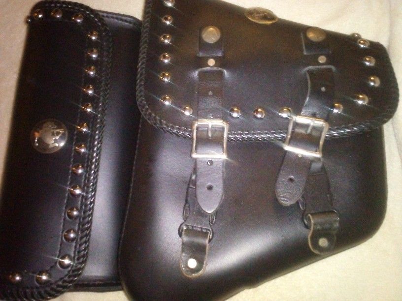 Leather Saddle Bags and Women's Chap's
