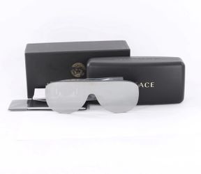 VERSACE VE4391 311/6G Transparent Grey Frame Grey Mirror Sunglasses (FPP012079)