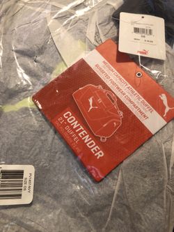 Puma Contender 24 inch duffel bag